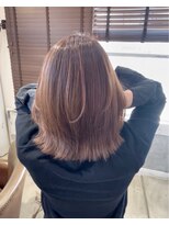 ボタニカル(BOTANICAL) 大人ボブくびれボブ外ハネボブ切りっぱなしボブアッシュブラウン