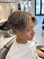 フラム ヘアデザイナーズ(FuLAM Hair designers*)&nbsp;毛流れセンターパート【ブラウン×ハイライト　】