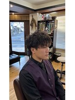 美容室 賀流。 波巻きウェーブ