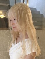 ヲタク 渋谷 代官山 恵比寿(wotaku.)&nbsp;抜きっぱなしホワイトブロンドハイトーンブリーチケアブリーチ