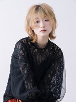 インデックスヘアーユー 錦糸町店(in'dex hair - U)&nbsp;錦糸町×ミルクティーベージュ透明感ミルクティーベージュウルフ