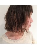 アンニュイゆるふわボブ