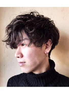 ヘアーデザイン スワグ(Hair design Swag) 外国人風マッシュパーマ