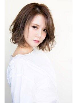 グランツ デザイナーズサロン(GLANZ Designer's Salon) 透け感ふわラフミディ