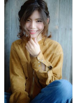 ラべリー 池袋(LOVELEY) アンニュイカールクラシカルフェザーボブ