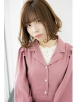 ガレリアエレガンテ 可児店(GALLARIA Elegante)&nbsp;大人可愛いゆるふわ前下がりボブ