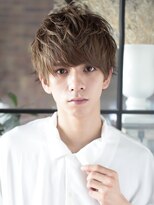 ミラリー 横浜(Mirareee)&nbsp;サイドパートショートソフトツーブロックフェザーマッシュ横浜