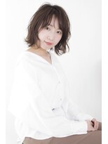 ハナブサ 御経塚店(HANABUSA) モテ愛されゆる巻きボブ