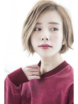 ミエル ヘア 新宿(miel hair) ベージュショート