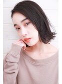 [OCEAN Hair&Life]黒髪☆切りっぱなし☆大人ボブ☆