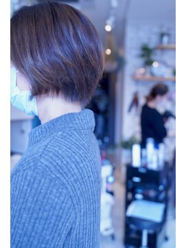 ルポ(Repos) *スッキリ丸みのショートボブ*【Repos 東大宮駅 東大宮】
