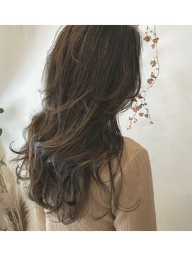 マウロア(MAULOA) “ロングレイヤー ミックスベージュ  ” 中西英美子