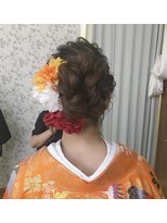 ヘアアンドケア エジェリラボ(hair&care egerie lab)&nbsp;ふわふわ三つ編みアップ◎20代30代40代50代