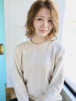 バース(BIRTH)&nbsp;天神【BIRTH】切りっぱなしボブ×ペールベージュ