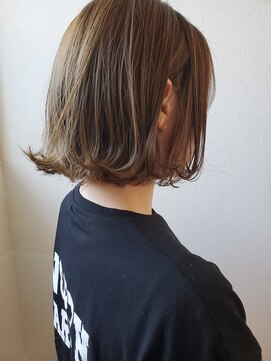 カーラヘアー(carla hair) ハイライト+ハイトーンベージュ