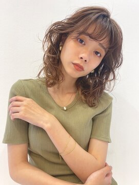 ラボヌールヘアー オリビエ 北千住店(La Bonheur hair Olivier) 立体ハイライト×ラフカール