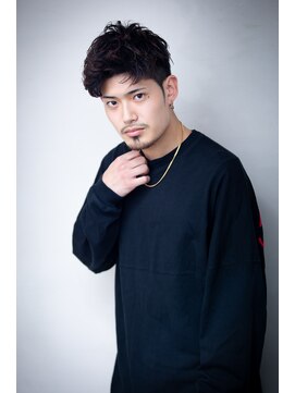 ヘアーアートシフォン 池袋西口店(Hair art chiffon) アップバングショートスタイル