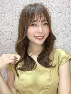 ルームバイシー 新宿(Loom. by Sea) 【Loom 林】ショコラベージュ/くびれヘア/ベビーバング