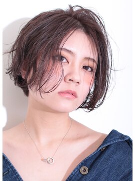 サイン(SIGN) 大人可愛いショートボブ/20代30代40代/江渡裕司/デジタルパーマ