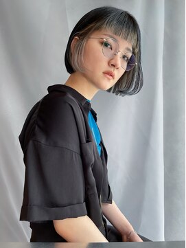 イトシテ マチルダボブ×インナー×シルバーグレージュ【本多身和子】