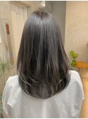 髪質改善*韓国似合わせカット*こなれミディ【Zina 博多】
