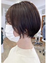 ヘッズ 本八幡店(HEADS)&nbsp;大人ショート  ショコラアッシュ  ヘルシースタイル