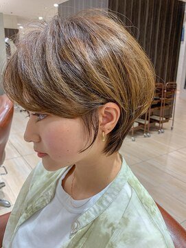 ナンバー 六本松(Number) 【number山崎友雅】マッシュショート/ショートボブ/ボブ