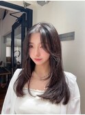 韓国ヘア　レイヤーカット