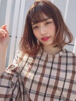 アルケー ヘアアンドヘッドスパ 錦糸町南口店(arche Hair&head spa)&nbsp;大人かわいい/レイヤーロング/グレーベージュ/前髪パーマ/錦糸町