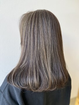 キルト(kilto.) ハイライトで白髪ぼかし◎/kilto.富山/ことりベージュ/40代50代