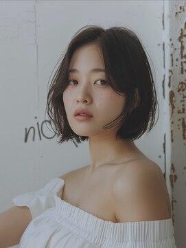 ジルヘアーニコ(jill hair nico.) センター分け大人ボブ☆