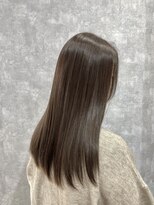 ノア 北浦和店(Noa) 質感再整カラー/ミルクティーベージュ/カット+カラー/北浦和