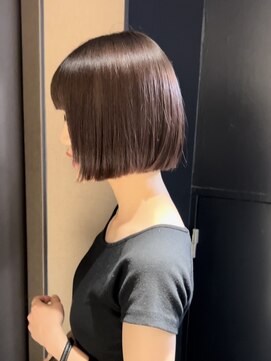 エトワール(ETOILE) ボブ/切りっぱなし/ベージュ