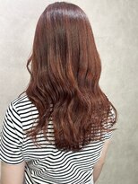 ルノン(LUNON) オレンジカラー/ブリーチなし/韓国巻き