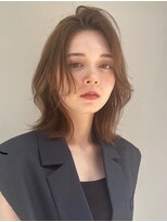 グランディール(Grandir)&nbsp;外ハネ×かきあげスタイル