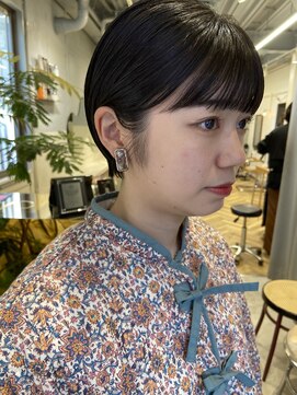 レシェル 伊勢店(RECIEL) 【RECIEL伊勢　世古口】丸みショートヘアー