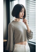 ラクヘアー 姪浜店(rak hair)&nbsp;大人可愛いボブ