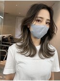 ザクザクレイヤーカット巻き方簡単ミディアムロング韓国表参道