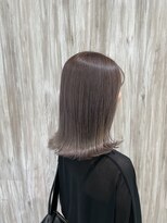 エアー 横浜(AIR)&nbsp;【湯田】大人女性の外ハネグレージュ