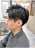 大人アップバング/メンズカット/SHEER春日部店