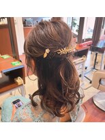 コルク(Cork)&nbsp;ハーフアップ