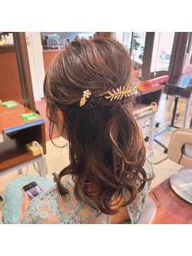 コルク(Cork) ハーフアップ