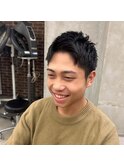 スパイキーショート×ビジネスショート