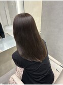 オリーブベージュ/髪質改善カラー/トリートメント/オージュア