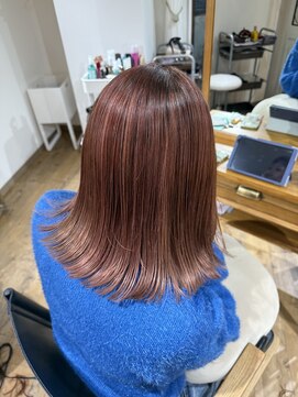 リポーゾ(Riposo.) 切りっぱなしボブ/ハイライト