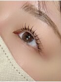 目元パッチリまつ毛パーマ