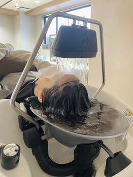 ル ジャルダン 仲町台店(le jardin)の写真/話題の頭浸浴で極上を癒しをお届け☆芯から美しく健康な髪へと導きます！