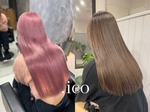 イコ 心斎橋(.ico)の雰囲気（ピンクカラー×ミルクティーベージュ[ブリーチなしダブルカラー]）