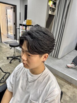 アソビ フェザーパーマ