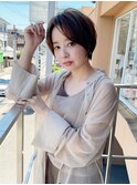 明るめ丸みショート　奈良　王寺ショート　20代30代40代